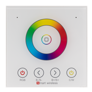 Smart 2.4G RF TOUCH панел за стена за RGB и RGBW LED осветление, 1 зона