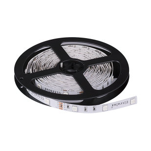 LED flexible strip 7.2W/m, RGB, 12V DC, SMD5050, 30 LEDs/m