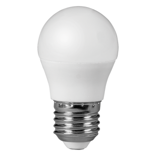 LED лампа топка за ниско напрежение 5W, E27, 2700K, 9-24V AC/DC, топла светлина