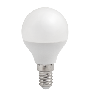 LED лампа топка 7W, E14, 4000K, 220-240V AC, неутрална светлина
