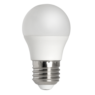 LED лампа топка за ниско напрежение 5W, E27, 4000K, 12-24V AC/DC, неутрална светлина