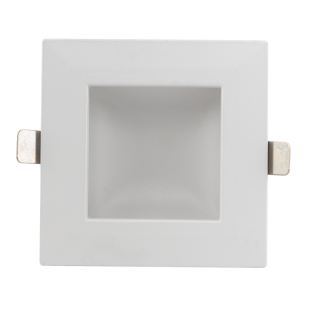 Indirect LED downlight square 8W, 2700K, 220-240V AC