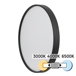LED CCT плафониера, 24W, 3000K/4000K/6500К