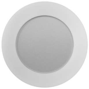 LED водоустойчива плафониера кръг, бяла, 15W, 4000K, 220-240V AC, неутрална светлина, IP65