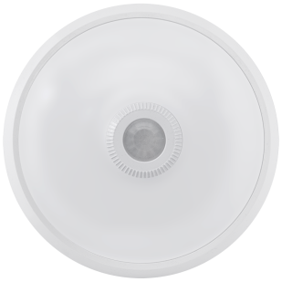 LED плафониера с PIR сензор за движение, кръг, бяла, 15W, 4000K, 220-240V AC, неутрална светлина, IP20