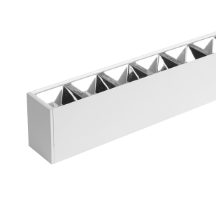 LED linear lighting fixture UGR<19, white, 1.5m, 50W, 4200K, 220-240VAC, IP20