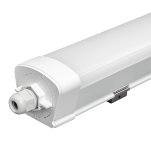 LED slim линейно осветително тяло 1.2m, IK08, 36W, 5000K, 220-240V AC, IP65