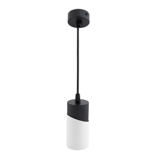 Висящо осветително тяло, GU10, 220-240V AC, черно&бяло