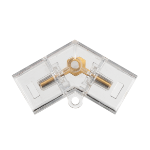 V- connector for LT5X7xx, 120°, 2 pins