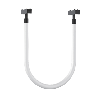 LED magnetic smart lighting fixture, flexible 22W, CCT, 48V DC