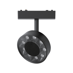 LED magnetic smart spot light, round 9W, CCT, 48V DC