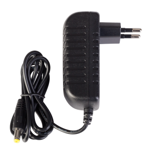 Power supply, plastic, 12V DC, 24W, IP20