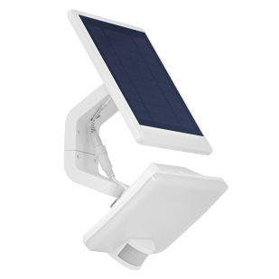 Solar LED floodlight with PIR sensor 11W, 5000K, IP54