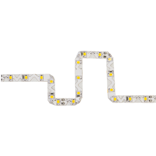 S-образна професионална LED лента 9.6W/m, 2700K, 24V DC, 60LEDs/m, SMD2835